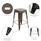 Flash Furniture Gray 24" High Metal Stool, PK4 4-ET-31320-24-GN-R-GG - alternate 10